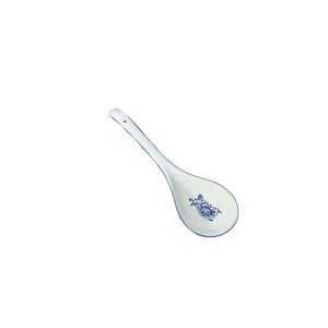 Blue Flower Big Soup Spoon