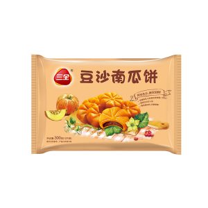 SQ Pumpkin Cake Red Bean 260g