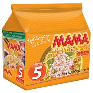 Mama Pork Flavour noodle 60g*5