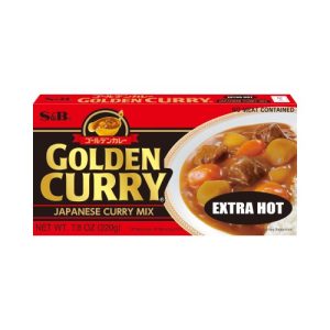 S&B Golden Curry Extr Hot 220g