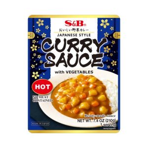 S&B Curry Sauce Vegetable Hot