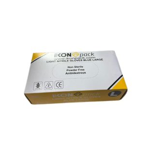 IKON L/Nitrile Glove L 100pcs
