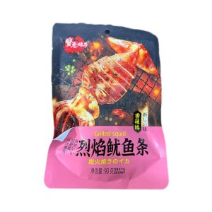 Grilled Spicy Squid Strips 90g