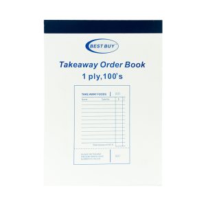 Takeaway Order Book 10x100s