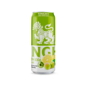 Singha Green Lemon Soda 330ml