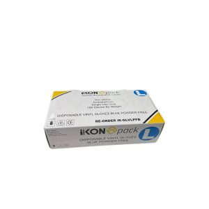 IKON Vinyl Glove Bl L100pcs