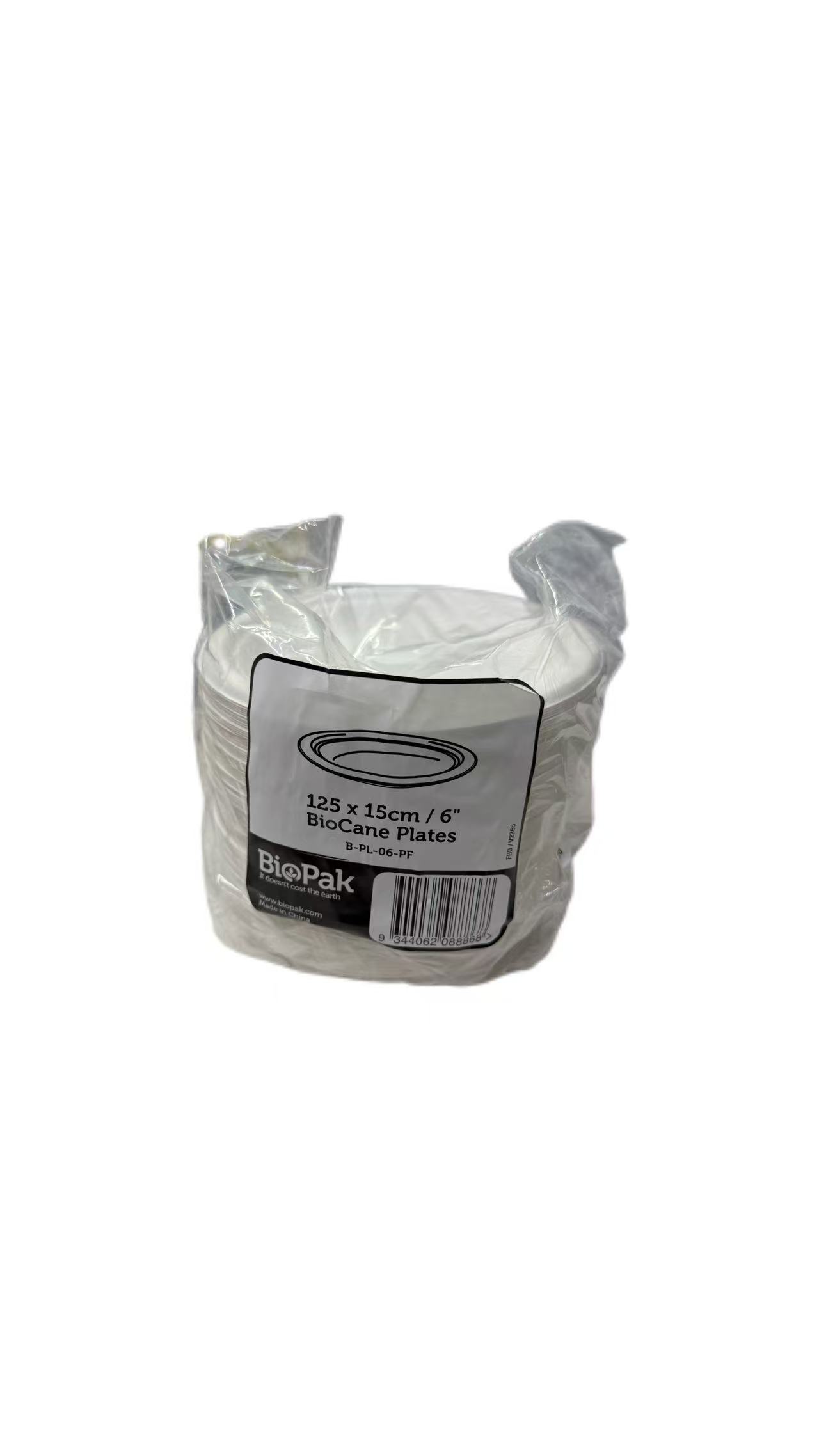 Bio Plate 6'Inch 125 pcs
