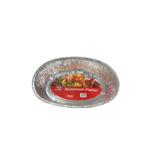 Oval Aluminium Tray 28*35