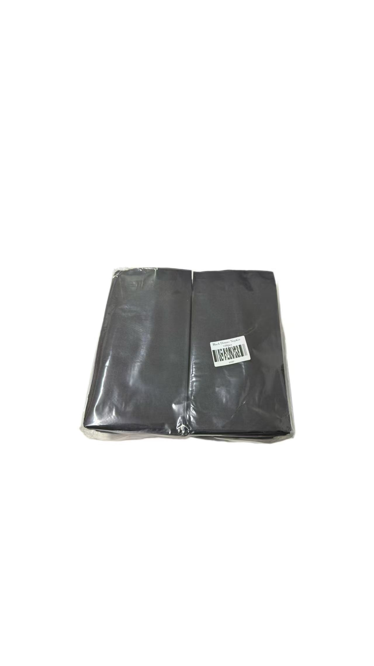 Black Dinner Napkin 100pcs