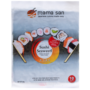 Mama San Roasted Seaweed 25g
