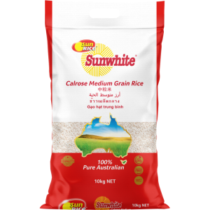 Sun White Calrose Medium 25Kgs