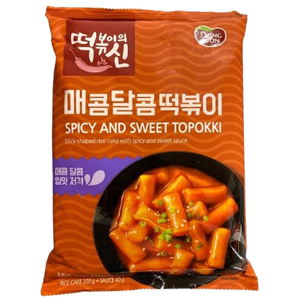 DW Spicy&Sweet Topokki 240g