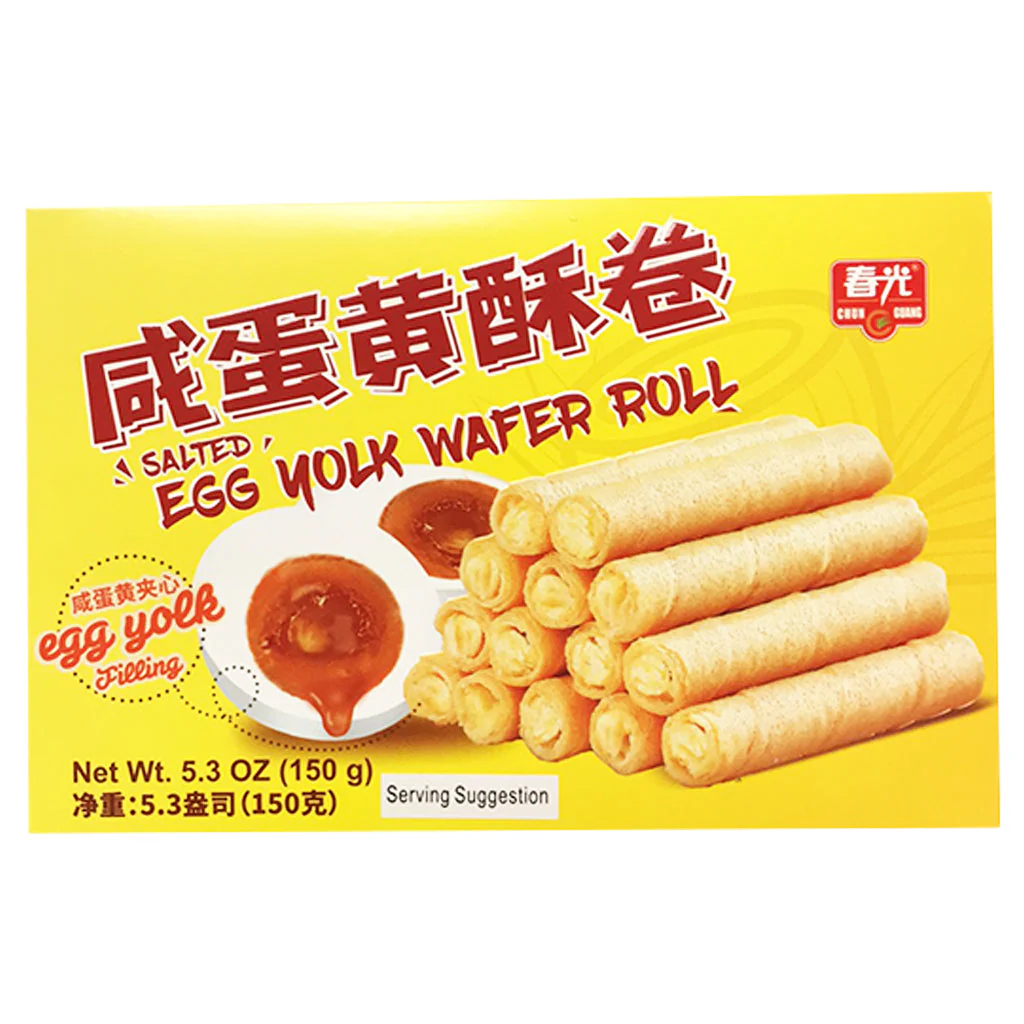 CG Salted Egg Yolk Wafer Roll105g