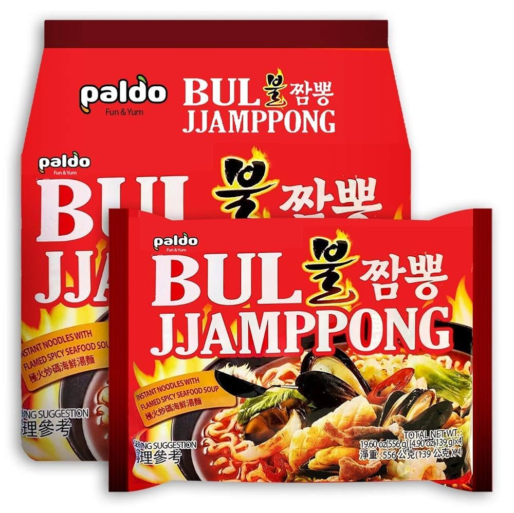 PD Spicy Seafood noodle 139g*4