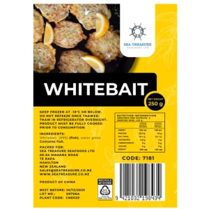 Whitebait Imported 3/5cm 250g