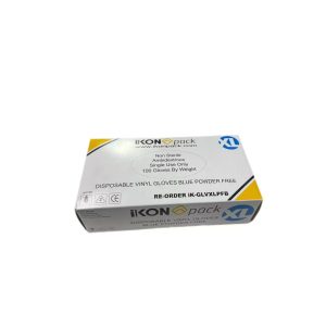 IKON Vinyl Glove Bl XL100pcs