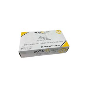 IKON Vinyl Glove CLR XL 100pcs