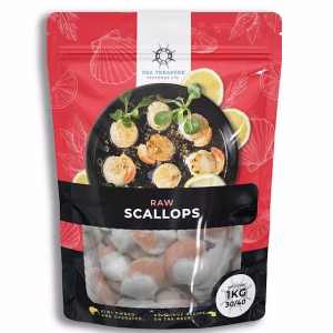 Sea Scallop 30/40 1Kg