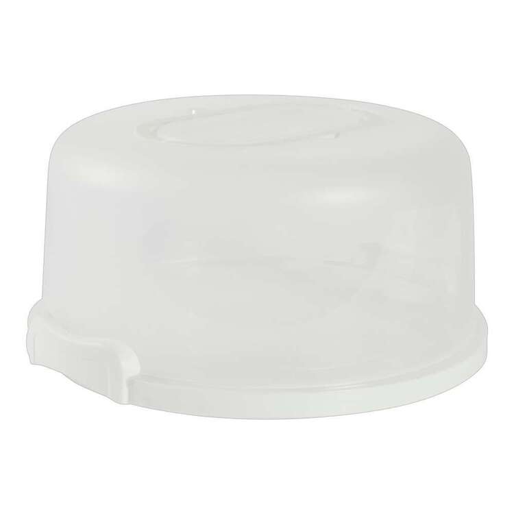 Plastic round cake box 31cm
