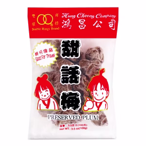DoubleRing Preserved Plum 100g