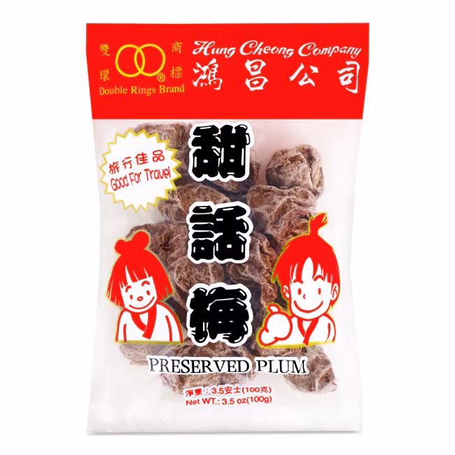 DoubleRing Preserved Plum 100g