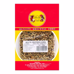D&P White Pepper corn 100g