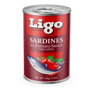 Ligo Tomato Sardine Hot 155g