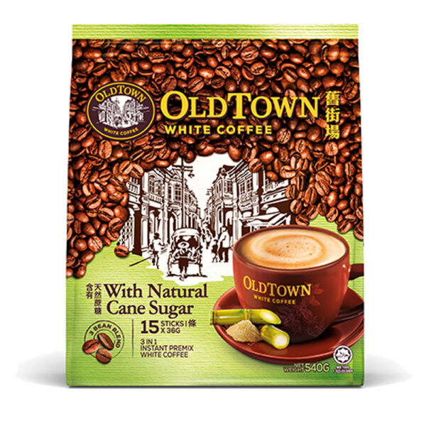 O/T Coffee 3in1 Cane Sugar 540g