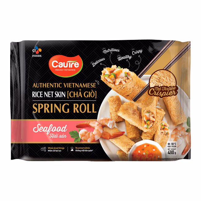 Rice Net Spring Rolls Seafood
