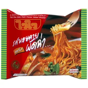 Waiwai Pad Char Noode Clam 60g