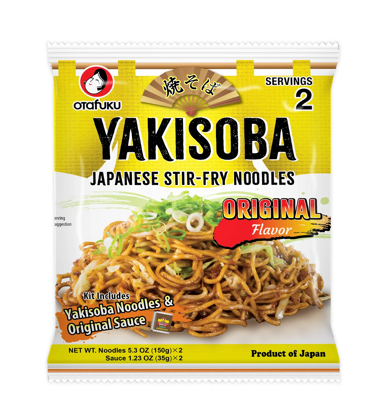 Otafuku Yakisona Noodle with Sauce 185g*2