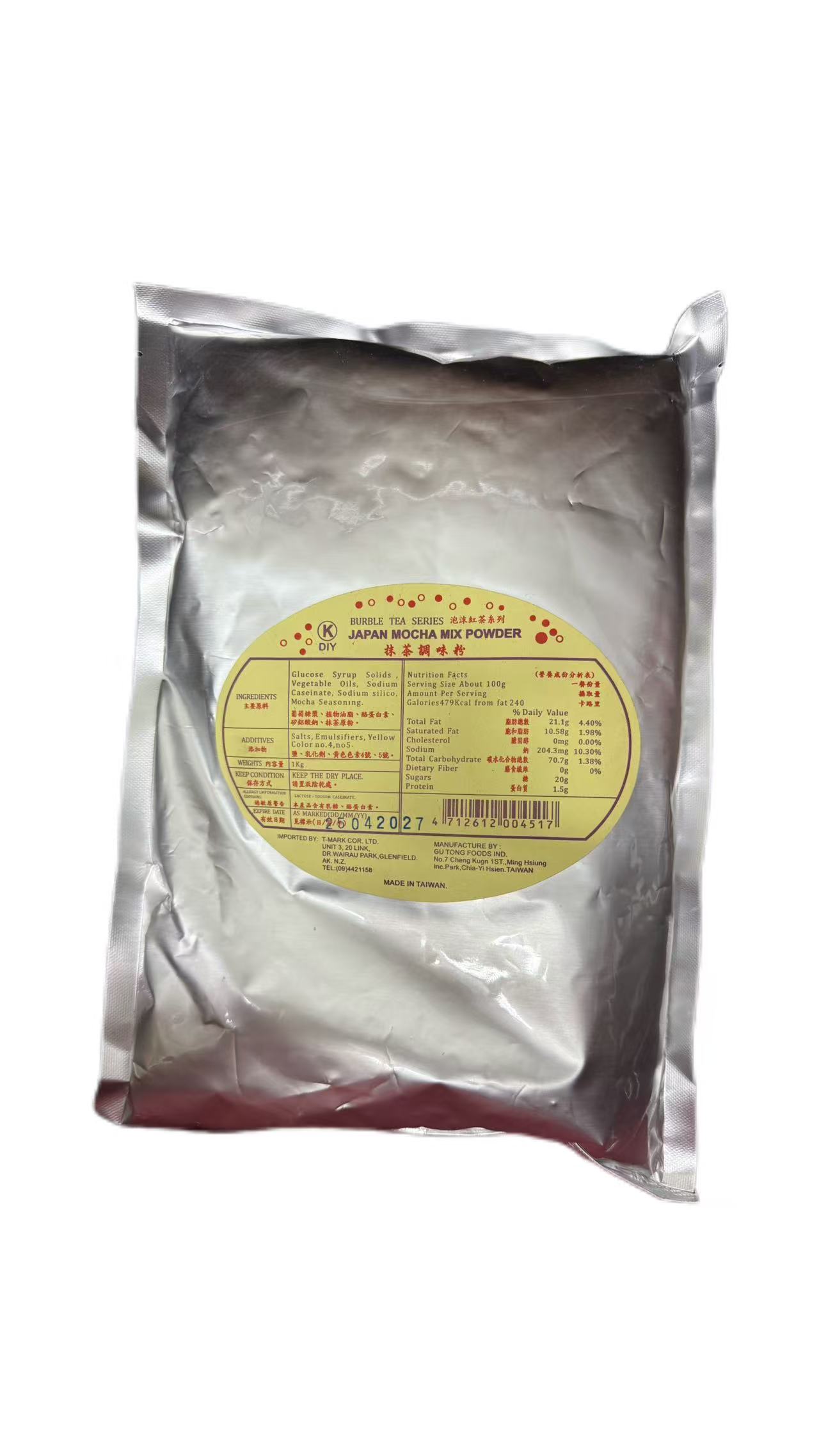 GT Drink Power Matcha Flav 1Kg*20