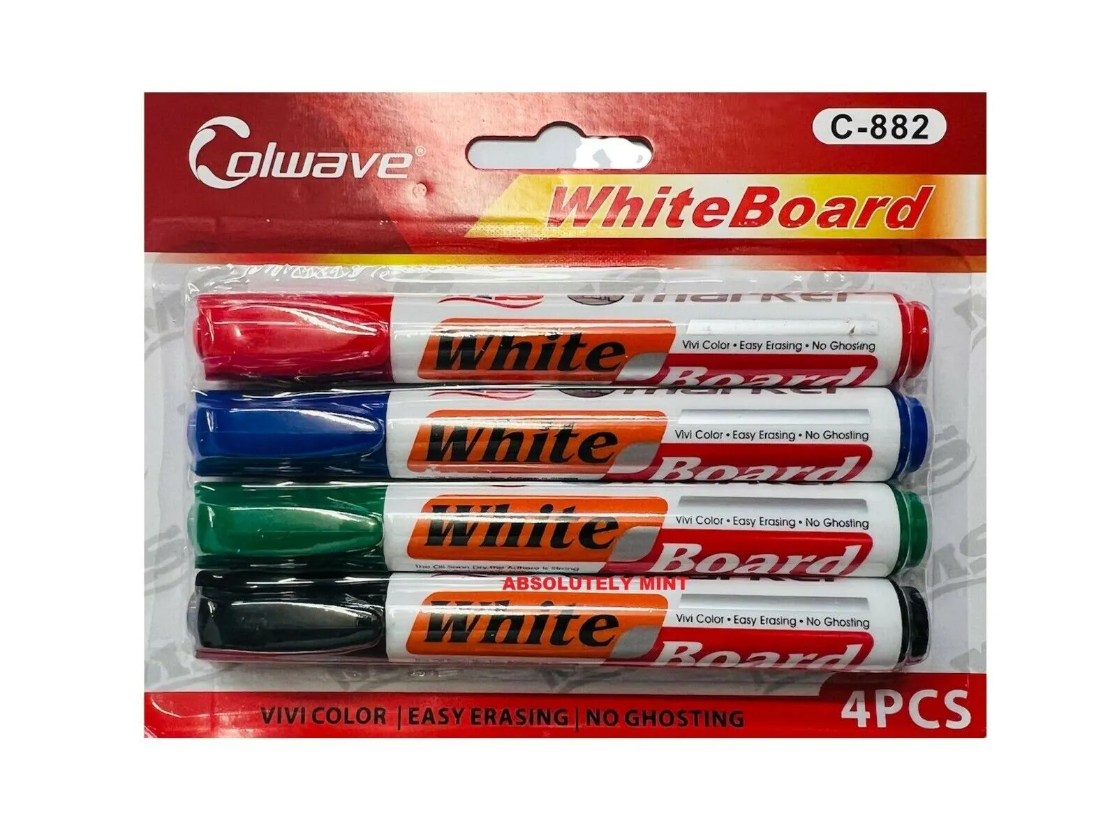 White Board marker C-882 4pcs
