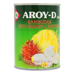 Aroy Rambutan W/Pineapple 565g