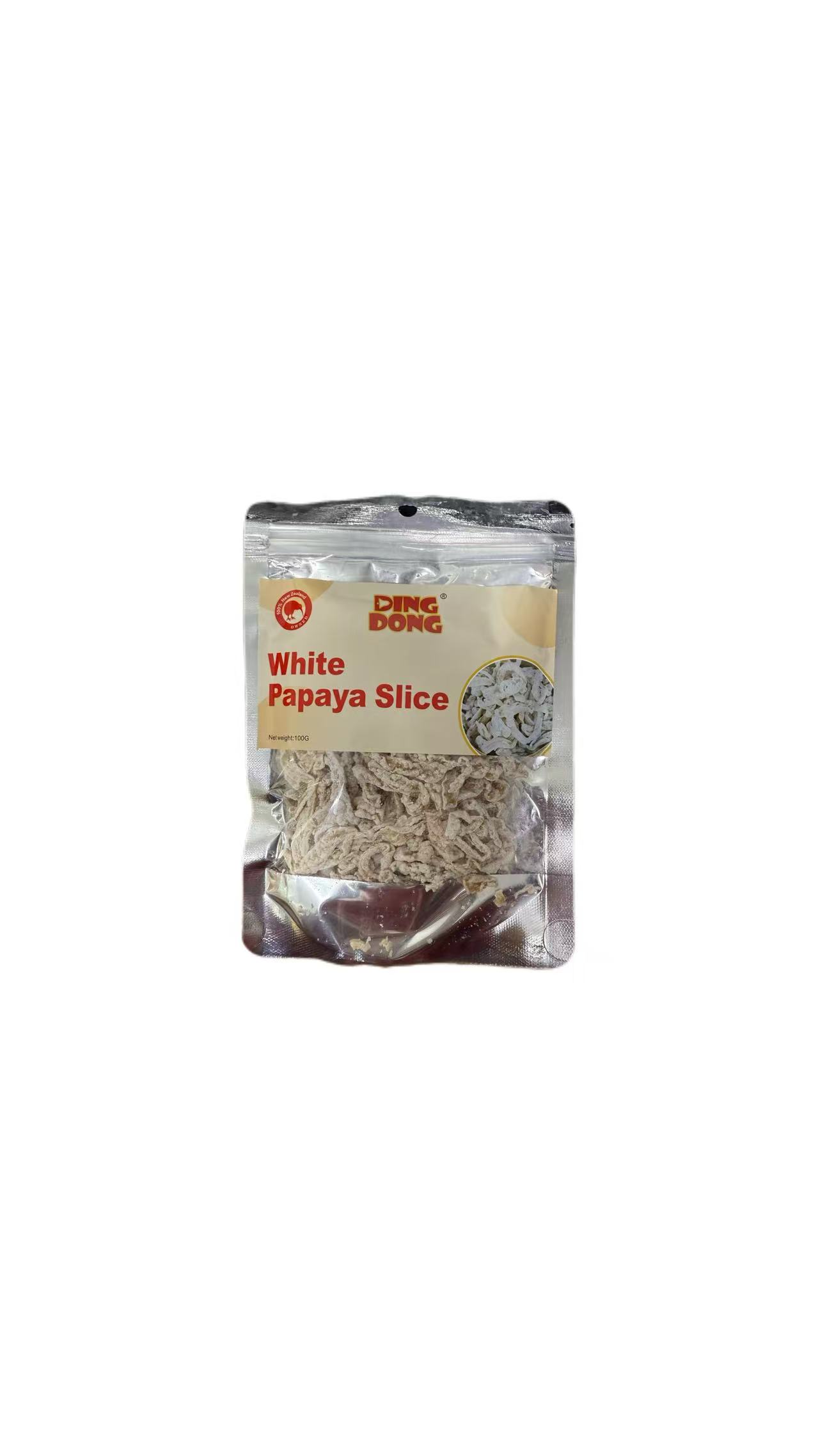 Ding D White Papaya Slice 100g