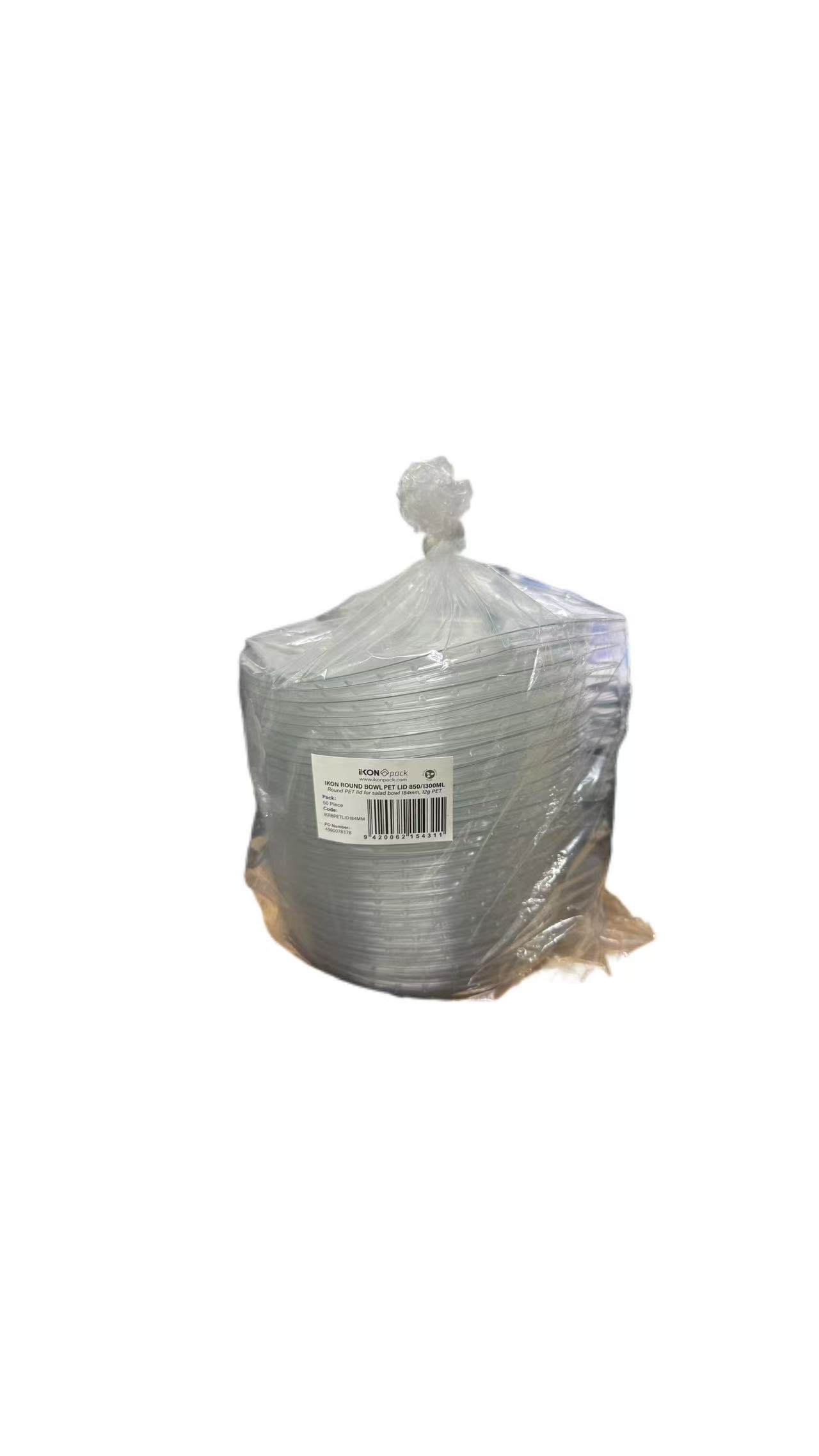 Lid Round PET 180MM 850-1300ml