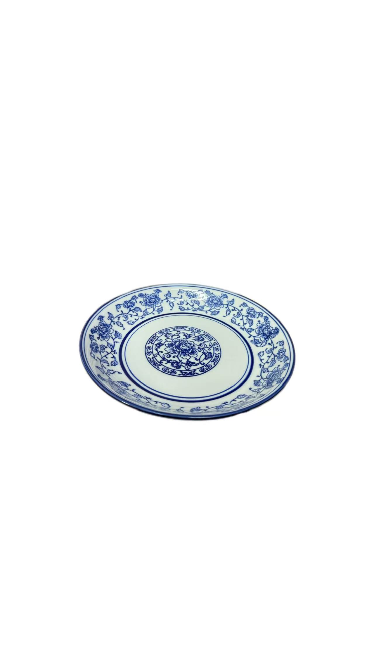 Blue Flower Plate 8‘