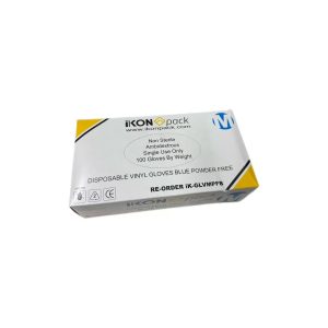 IKON Vinyl Glove Bl /M100pcs