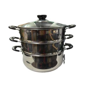 Lebos 24cm 3Layer SS Steam Pot