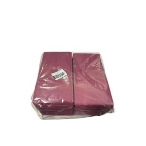 Serviette Burgundy Red2ply*125