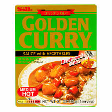 S&B Golden Curry Med Hot 230g