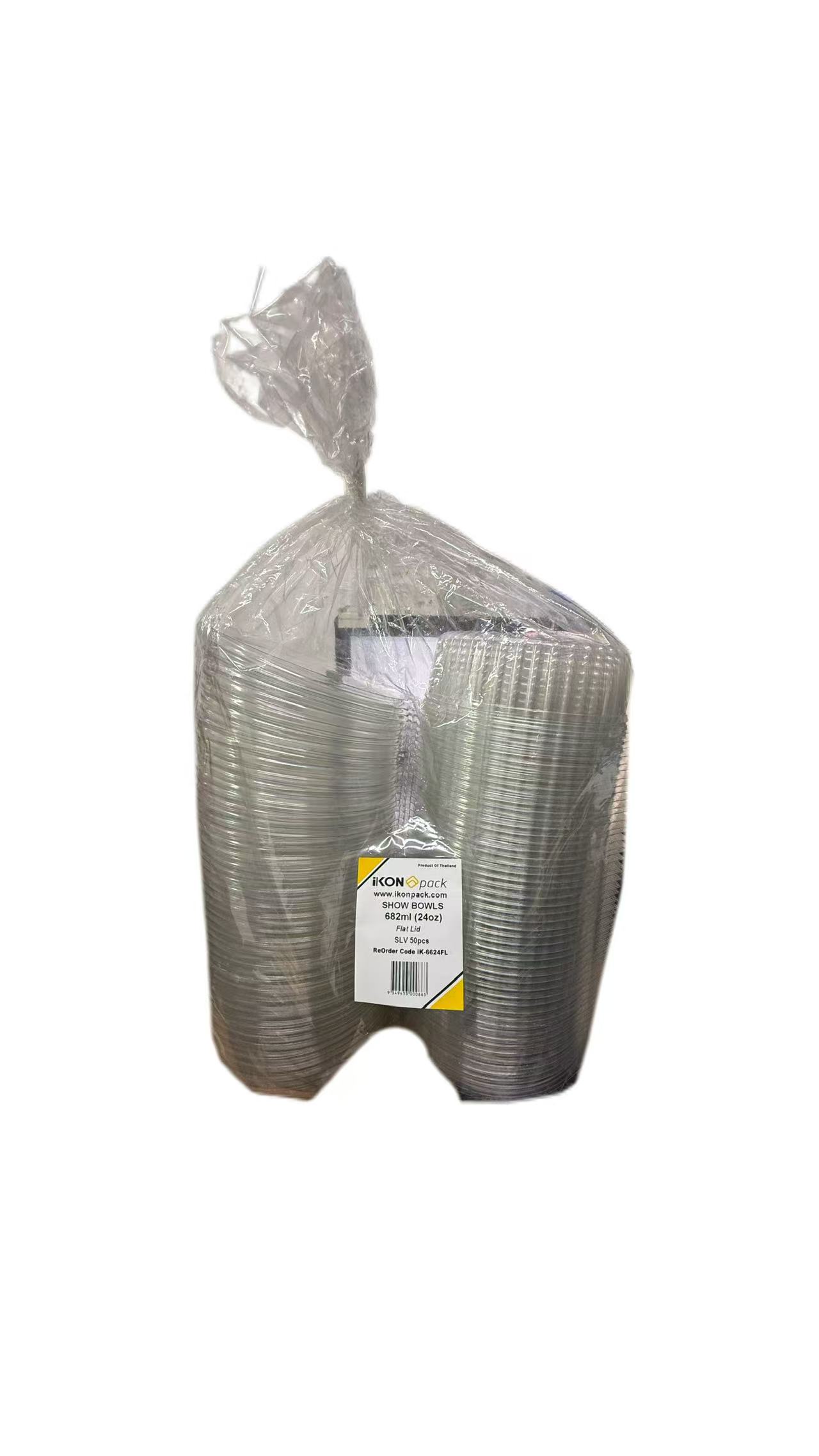 Sho Bowls Flat Lid 682ml*50pcs