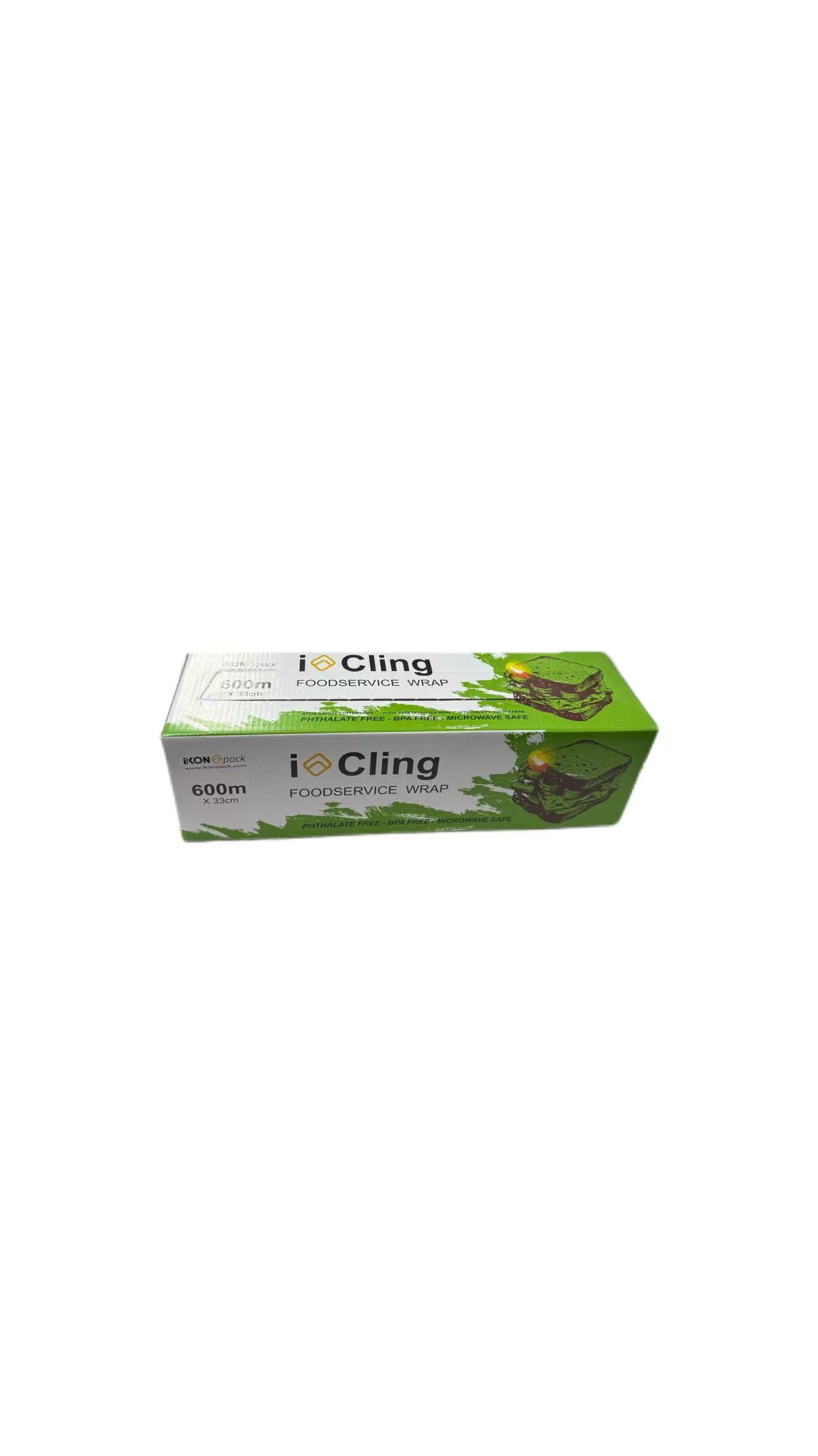 IKON Cling Food Wrap 33cm 600m