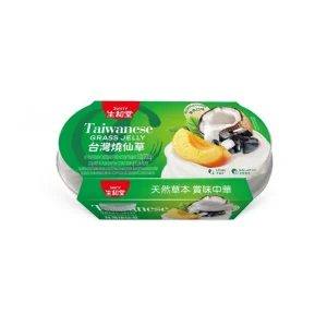 Sun Grass Jelly Peach Coconut