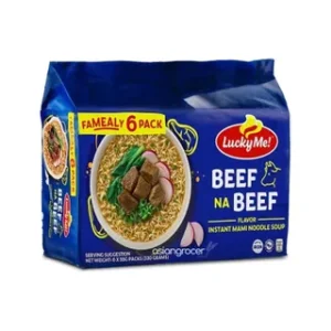 Lucky Me! Beef Noodle 55g*6