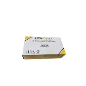 IKON L/Nitrile Glove S 100pcs