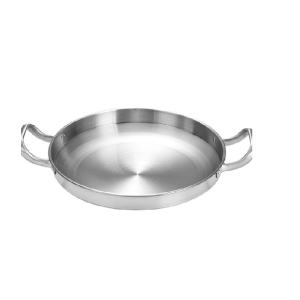 Stainless Steel Flat Pan 30cm