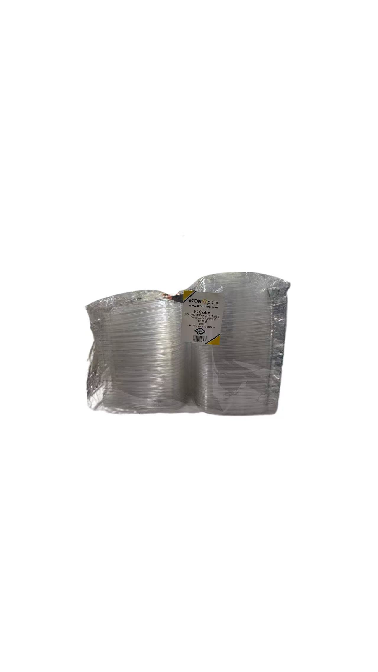 ICUBE Clear Square 1000ml