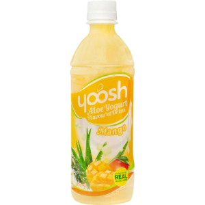 Yoosh Aloe Yogurt Drink Mango 500ml