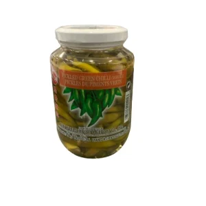 Cock Pickled Green Chilli 454g